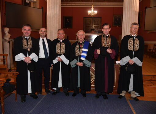 Conferimento della laurea Honoris Causa al presidente FUIS Natale Antonio Rossi da parte dell’Università di Atene