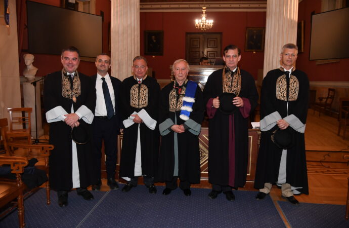 Conferimento della laurea Honoris Causa al presidente FUIS Natale Antonio Rossi da parte dell’Università di Atene